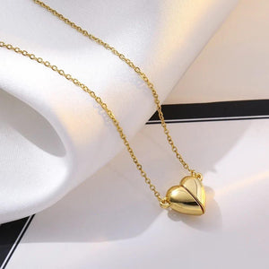 Heart Design Gold Plated Pendant